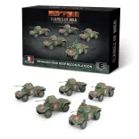 Flames of War - Panhard AMD Deep Recon Platoon (x5) minik