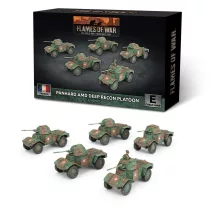Flames of War - Panhard AMD Deep Recon Platoon (x5)-FRX12