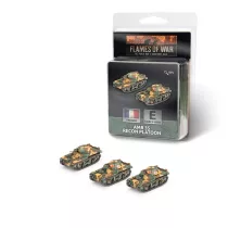 Flames of War - Renault AMR 35 Recon Platoon (x3)-FR012