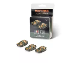 Flames of War - Renault AMR 35 Recon Platoon (x3) mini szett