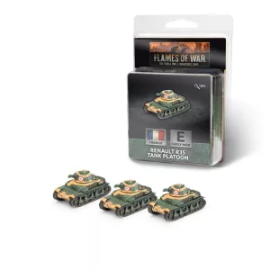 Flames of War - Renault R-35 Tank Platoon (x3)