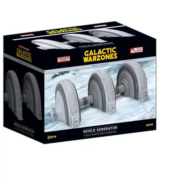 Galactic Warzones: Rebel Outpost - Shield Generator (x1) terepasztalos modell