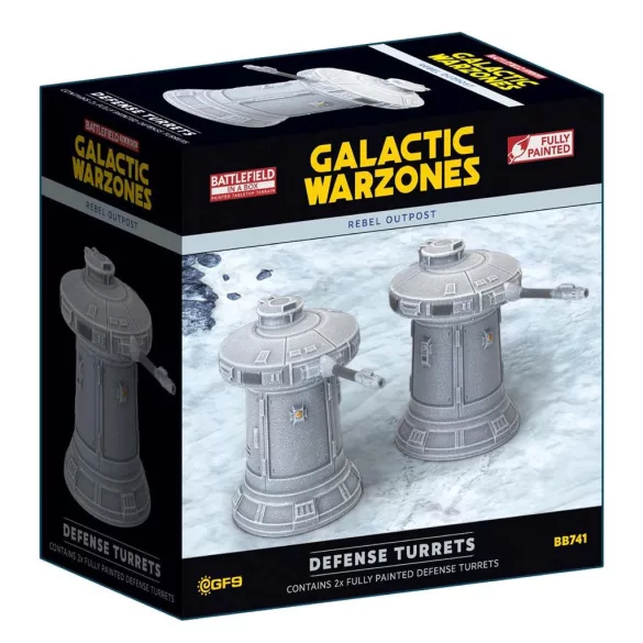 Galactic Warzones: Rebel Outpost - Defense Turrets (x2)-BB741