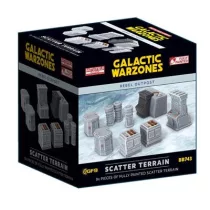 Galactic Warzones: Rebel Outpost - Scatter Terrain (x9)-BB743