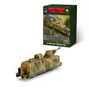 Flames of War - Armoured Train; BP44 Artillery Car-GBX63