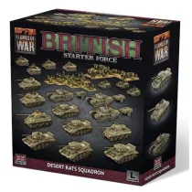 Flames of War - British LW Starter Force: Desert Rats Squadron (Plastic)-BRAB13
