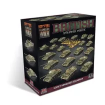Flames of War - British LW Comet Armoured Squadron (Plastic)-BRAB14