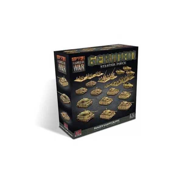 Flames of War - German LW "Panzer Kampfgruppe" LW Army Deal (Plastic)-GEAB18