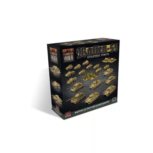 Flames of War - German LW "SS Panther Kampfgruppe" Army Deal (Plastic)-GEAB19