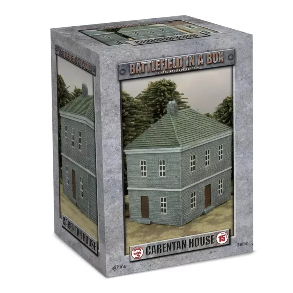 BIAB: European: House - Carentan (x1), Full Painted Terrain-BB152