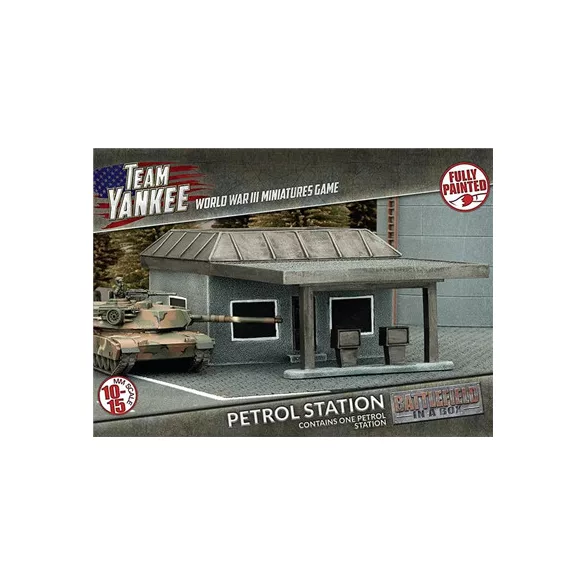 BIAB: Team Yankee - Modern: Petrol Station (x1), Full Painted Terrain-BB193