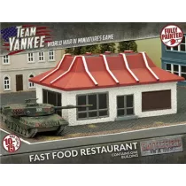 BIAB: Team Yankee - Modern: Fast Food Restaurant (x1), Full Painted Terrain-BB207