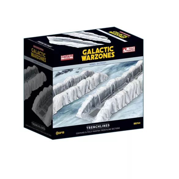 Galactic Warzones: Rebel Outpost - Trenchlines (x5)-BB744