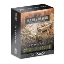 Flames of War - Liberation of Italy: German Unit Card Pack (89 cards)-FW278GU