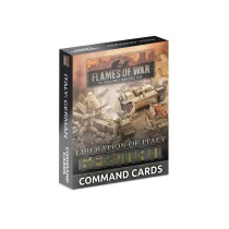 Flames of War - Liberation of Italy: German Command Card Pack (47 cards)-FW278GC