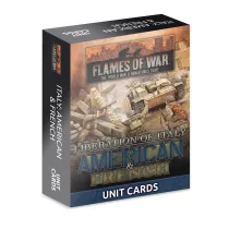 Flames of War - Liberation of Italy: American and French Unit Card Pack (69 cards)-FW278AU