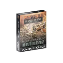 Flames of War - Liberation of Italy: Italian Command Card Pack (both sides) (47 cards)-FW278IC