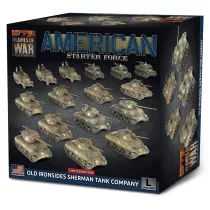 Flames of War - Liberation of Italy: American Army Deal - Old Ironsides Sherman Tank Company-USAB18