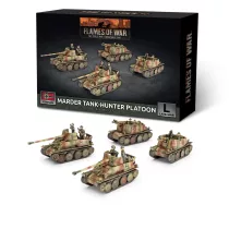 Flames of War - Liberation of Italy: Marder / Grille Self-propelled Gun Platoon (x4 Plastic)-GBX212