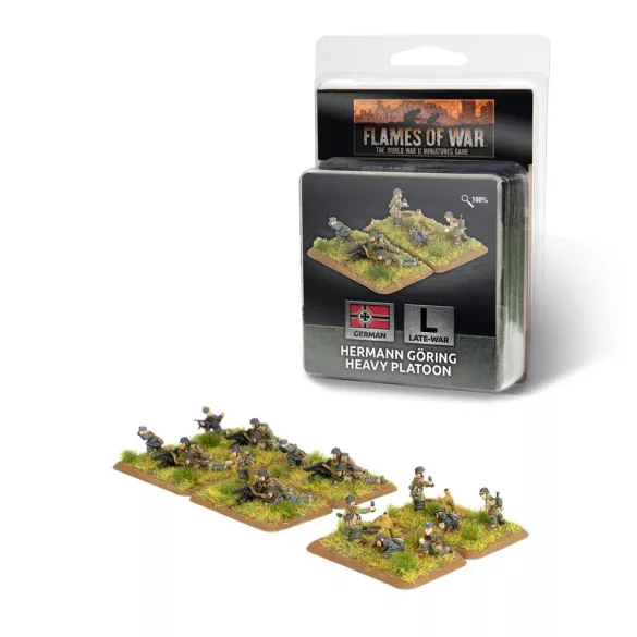 Flames of War - Liberation of Italy: Hermann Göring Heavy Platoon-GE806