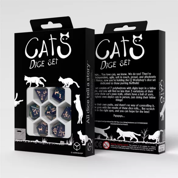 CATS Dice Set: Mittens-SCAT10