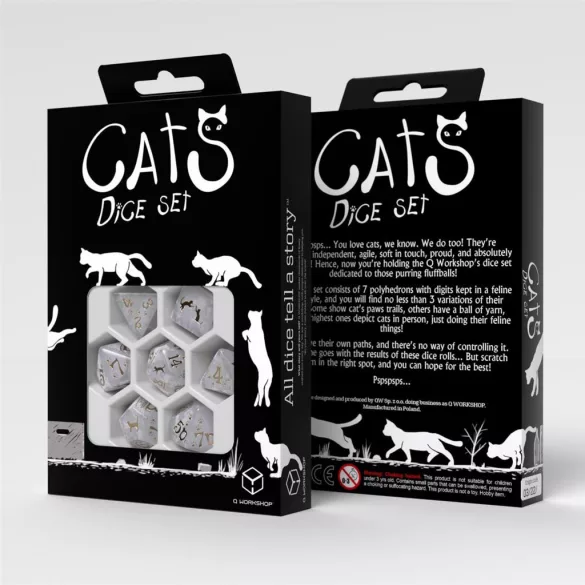 CATS Dice Set: Purrl-SCAT11