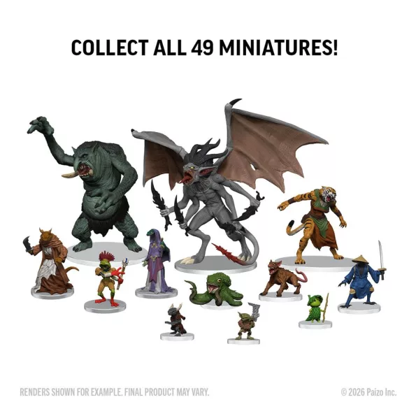 Pathfinder Battles: Monster Core 10 Ct. Booster Brick - EN-97592