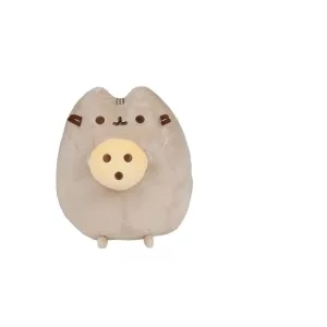 Pusheen - Plush Figure - sitting with cookie, 25cm-109340221A03