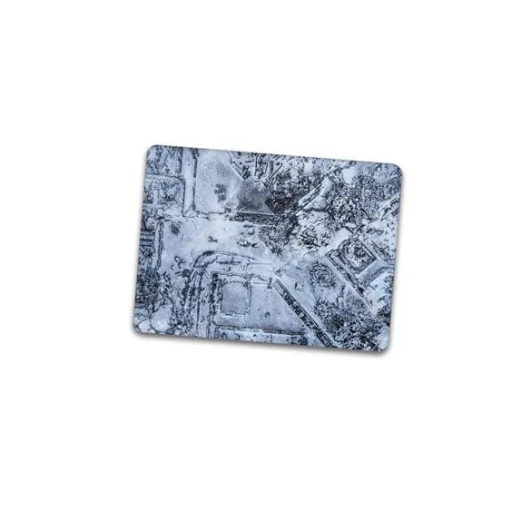 Kraken Wargames -Play Mat 56x76 cm - Winter Warzone City-KWG-KT-67