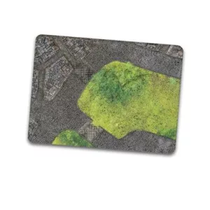 Kraken Wargames -Play Mat 56x76 cm - Cobblestone Park-KWG-KT-121