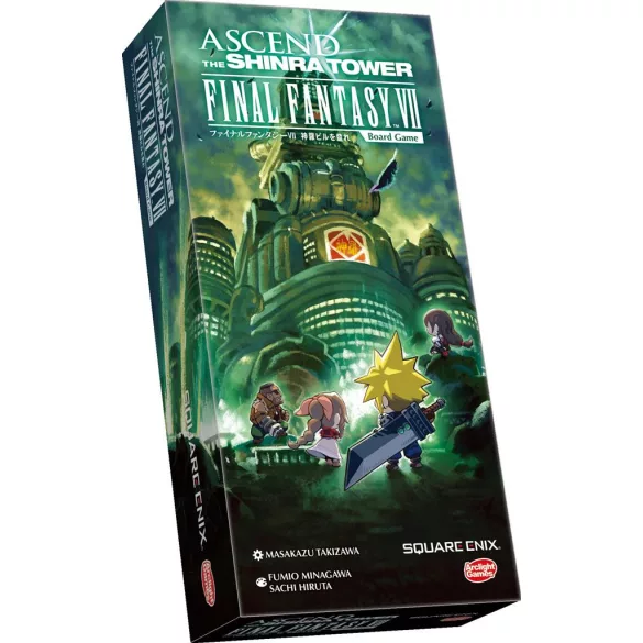 Ascend The Shinra Tower - Final Fantasy VII Board Game - EN/FR/DE-XFF07ZZ438