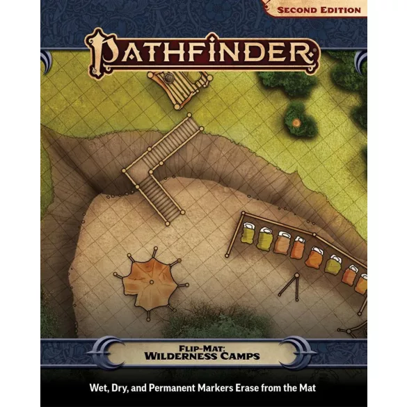 Pathfinder Flip-Mat: Wilderness Camps-PZO11038-FM