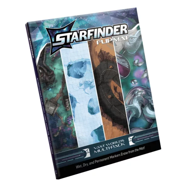 Starfinder Flip-Mat: Vast Worlds Mutli-Pack szerepjáték térképkiegészítő