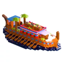 Youtooz Brickset - The Emperor's Quinquireme-THEEMPERORSQUINQUIREMEBRICKSET