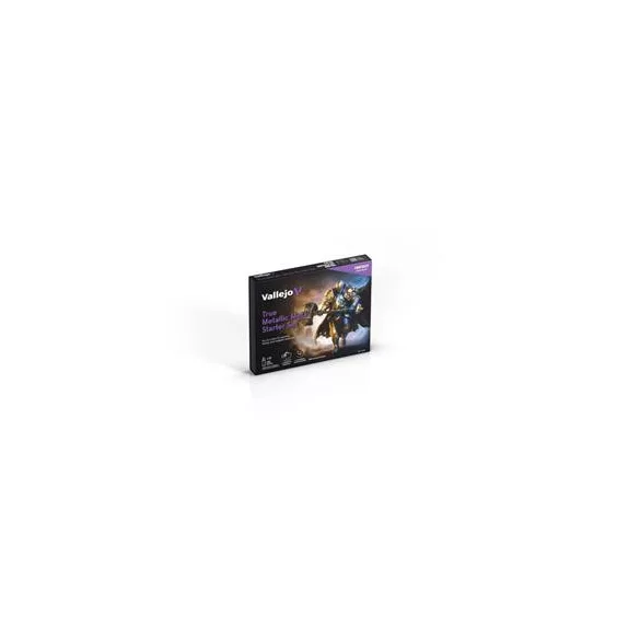 Vallejo - True Metallic Metal Starter Set (12)-77272