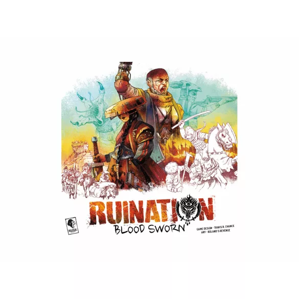 Ruination: Blood Sworn társasjáték-kiegészítő, angol kiadás