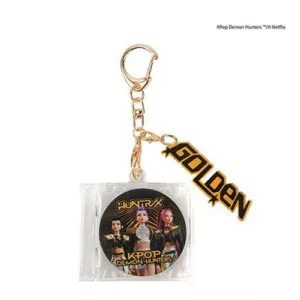 KPop Demon Hunters - Charm keychain - Golden Huntr/x-CR2849