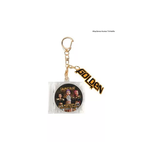 KPop Demon Hunters - Charm keychain - Golden Huntr/x-CR2849