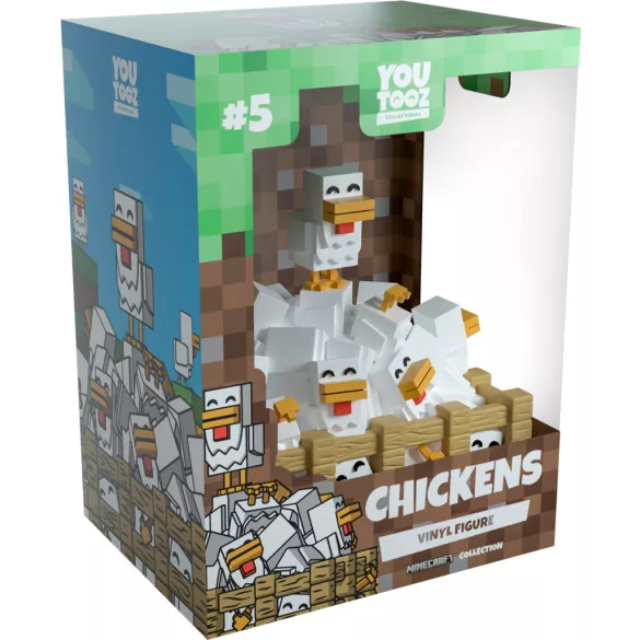 Minecraft - Youtooz Vinyl Figure - Chickens-CHICKENS