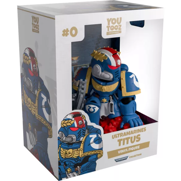Warhammer 40,000: Space Marine 2 - Youtooz Vinyl Figure - Ultramarines Titus-ULTRAMARINESTITUS