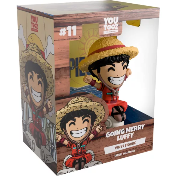 One Piece (Netflix) - Youtooz Vinyl Figure - Monkey D. Luffy (Going Merry)-GOINGMERRYLUFFY