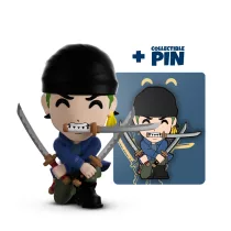 One Piece (Netflix) - Youtooz Vinyl Figure - Roronoa Zoro (Three Sword Style)-THREESWORDSTYLEZORO
