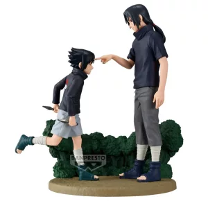 Naruto Shippuden - Banpresto Memorable Saga Figure - Sasuke Uchiha & Itachi Uchiha-PZ74577P