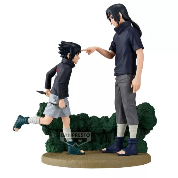Naruto Shippuden - Banpresto Memorable Saga Figure - Sasuke Uchiha & Itachi Uchiha-PZ74577P