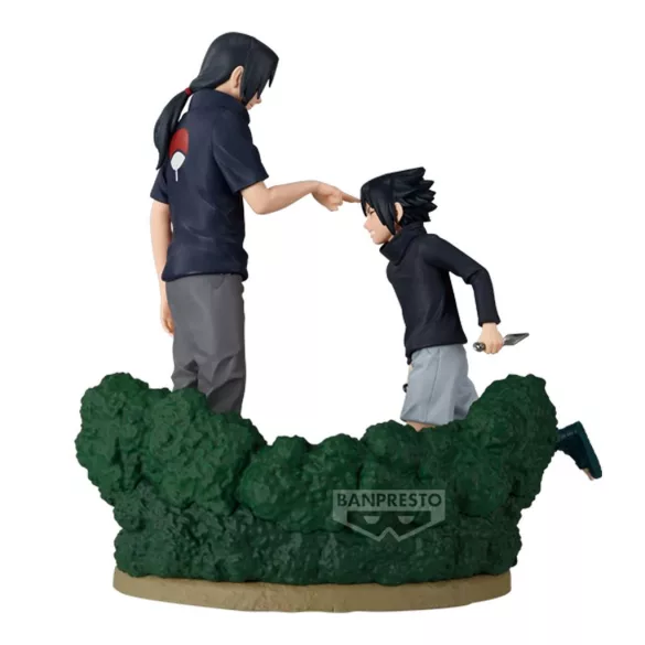 Naruto Shippuden - Banpresto Memorable Saga Figure - Sasuke Uchiha & Itachi Uchiha-PZ74577P