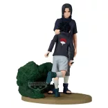 Naruto Shippuden - Banpresto Memorable Saga Figure - Sasuke Uchiha & Itachi Uchiha-PZ74577P