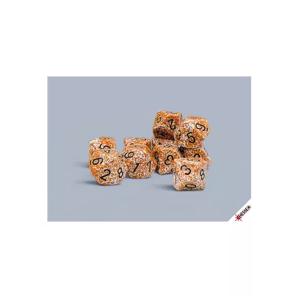 Speckled® Rust Set of Ten d10s-25133