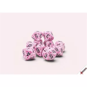 Speckled® Pink Set of Ten d10s-25154