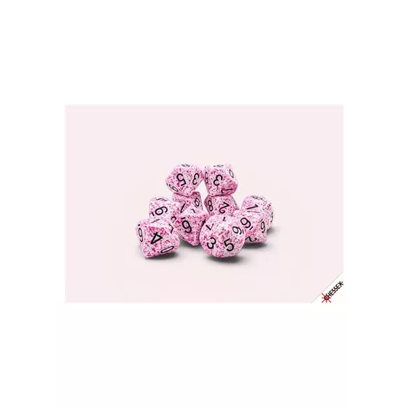 Speckled® Pink Set of Ten d10s-25154