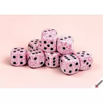 Speckled® 16mm d6 Pink Dice Block™ (12 dice)-25754